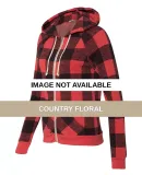 09573F2 Alternative Ladies' Adrian Hoodie Country Floral