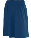 949 Augusta Sportswear Poly/Spandex Short w/ Pocke NAVY