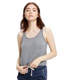 US510 US Blanks Sheer Crop Top Cropped Tank in Heather grey