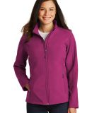  Port Authority L317 Ladies Core Soft Shell Jacket in Very berry