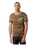 Alternative Apparel 12150 Eco Vintage Football T-S CAMO/ ECO GREY