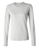 BELLA 6500 Womens Long Sleeve T-shirt in White