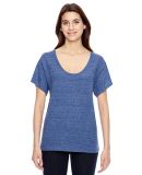 Alternative Apparel 01965E1 Ladies Eco-Jersey T-Sh ECO PACIFIC BLUE