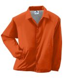 Augusta Sportswear 3100 Nylon Coach's Jacket - Lin in Orange