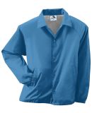 Augusta Sportswear 3100 Nylon Coach's Jacket - Lin in Columbia blue