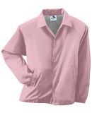 Augusta Sportswear 3100 Nylon Coach's Jacket - Lin in Light pink