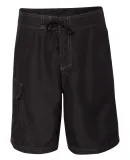 B9301 Burnside Solid Board Shorts Black