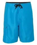 B9301 Burnside Solid Board Shorts Neon Blue