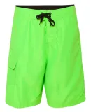 B9301 Burnside Solid Board Shorts Neon Green