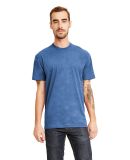 Next Level 6410 Men's Premium Sueded Crew  in Hthr cool blue