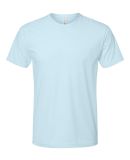 Next Level 6410 Premium Sueded Plain T Shirt Bulk  in Light blue