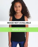 BB108 Kids Poly-Cotton Tank Neon Green