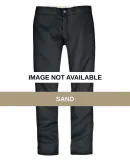 WP811 Dickies Skinny Straight Fit Double Knee Work Sand