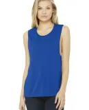 BELLA+CANVAS B8803  Womens Flowy Muscle Tank TRUE ROYAL