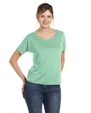 BELLA 8816 Womens Loose T-Shirt in Mint