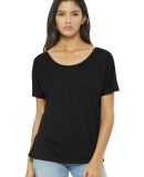 BELLA 8816 Womens Loose T-Shirt in Black