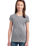 DT5001YG District® Girls The Concert Tee Heather Grey