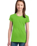 DT5001YG District® Girls The Concert Tee Neon Green