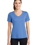 LST353 Sport-Tek® Ladies V Neck Competitor™ T S in Carolina blue