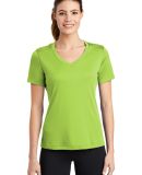 LST353 Sport-Tek® Ladies V Neck Competitor™ T S in Lime shock