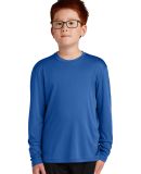 YST350LS Sport-Tek Youth Long Sleeve Competitor Te in True royal