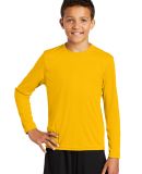 YST350LS Sport-Tek Youth Long Sleeve Competitor Te in Gold