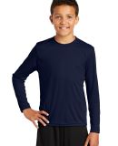 YST350LS Sport-Tek Youth Long Sleeve Competitor Te in True navy