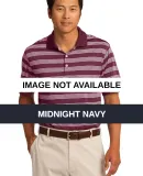 578677 Nike Golf Dri-FIT Tech Stripe Polo Midnight Navy