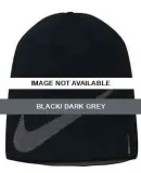 578679 Nike Golf Reversible Knit Hat Black/ Dark Grey
