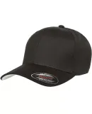 Flexfit 5001 V-Flex Twill / Structured Mid-Profile in Black