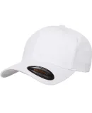 Flexfit 5001 V-Flex Twill / Structured Mid-Profile in White