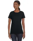 780L Anvil - Ladies' Midweight Short Sleeve T-Shir in Black