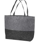 BG402L Port Authority® Large Felt Tote in Ft gry/ft char