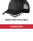 C903 Port Authority® Checkered Racing Mesh Back C Engine Red
