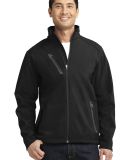 J324 Port Authority® Welded Soft Shell Jacket in Black