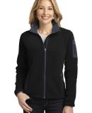 L229 Port Authority® Ladies Enhanced Value Fleece in Black/bat grey