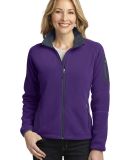 L229 Port Authority® Ladies Enhanced Value Fleece in Brt purp/batgy