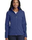 L324 Port Authority® Ladies Welded Soft Shell Jac in Estate blue