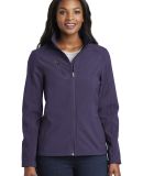 L324 Port Authority® Ladies Welded Soft Shell Jac in Posh purple