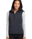 L325 Port Authority® Ladies Core Soft Shell Vest in Batlshp grey