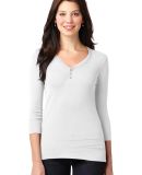 LM1007 Port Authority® Ladies Concept Stretch 3/4 in White