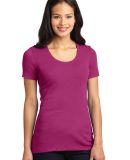 LM1006 Port Authority Ladies Concept Stretch Scoop in Magenta