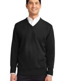 SW300 Port Authority® Value V-Neck Sweater in Black