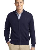 SW303 Port Authority® Value Full-Zip Mock Neck Sw in Navy