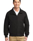 TLJ328 Port Authority® Tall Charger Jacket in True black