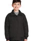 Y328 Port Authority® Youth Charger Jacket in True black