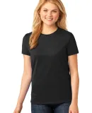 LPC54 Port & Company® Ladies 5.4-oz 100% Cotton T Jet Black