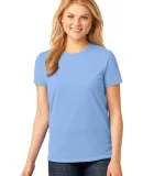 LPC54 Port & Company® Ladies 5.4-oz 100% Cotton T Light Blue