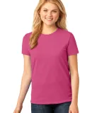 LPC54 Port & Company® Ladies 5.4-oz 100% Cotton T Sangria