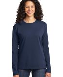 LPC54LS Port & Company® Ladies Long Sleeve 5.4-oz in Navy